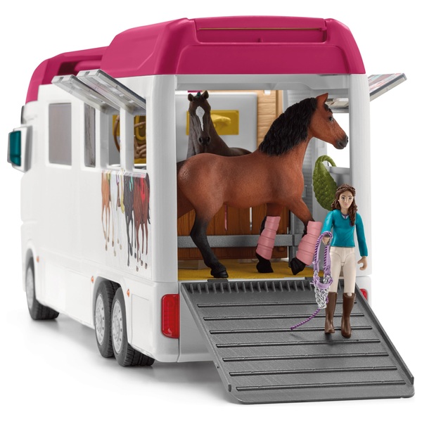 Schleich Horse Club 42619 Paardenvrachtwagen Set | Smyths Toys Nederland