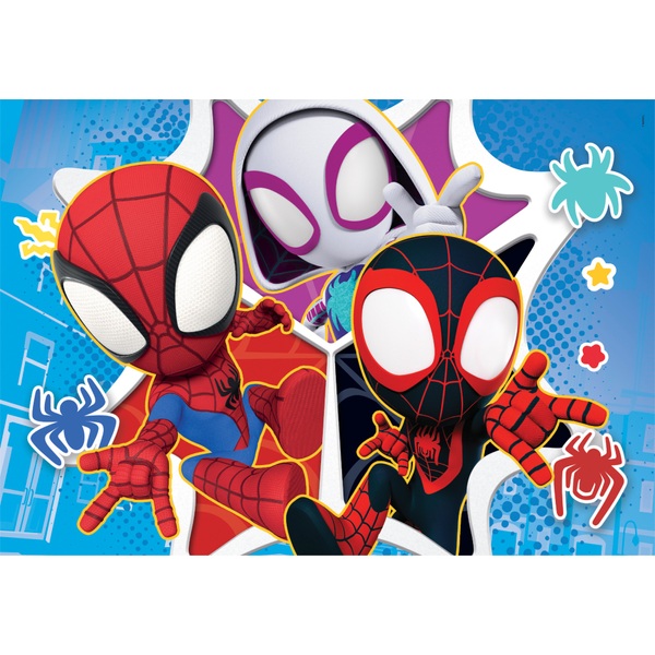 Clementoni Marvel Spidey and His Amazing Friends 3 x 48 Piece Jigsaw ...