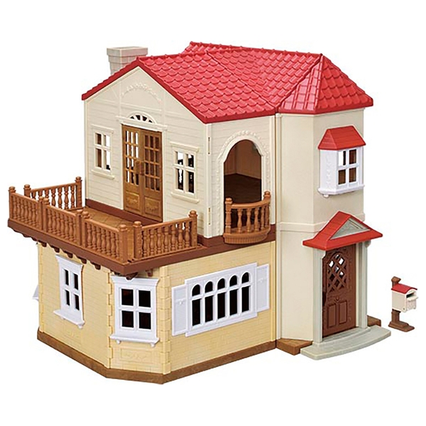 Sylvanian Families Red Roof Country Home Gift SetSecret Attic Playroom