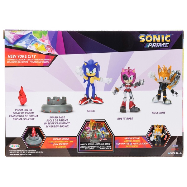 Sonic Prime 6.35cm 3 Figure Multipack | Smyths Toys UK