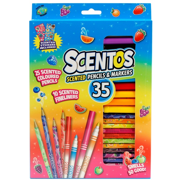 Scentos Fine Line Markers - 36 ct