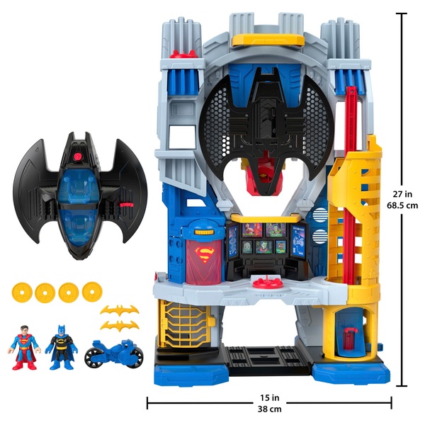 Imaginext DC Super Friends Ultimate Headquarters Playset with Batman