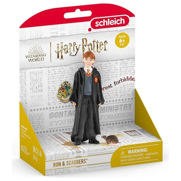 Schleich Wizarding World Harry Potter 42634 Ron Weasley Scabbers