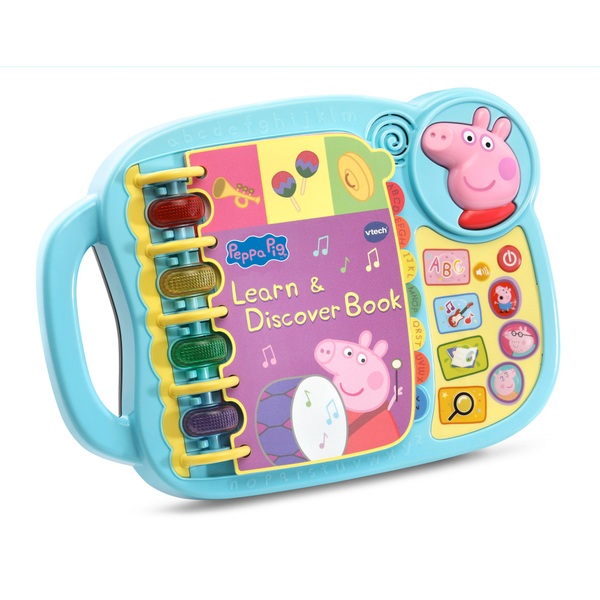 VTech Peppa Pig Learn & Discover Book | Smyths Toys UK