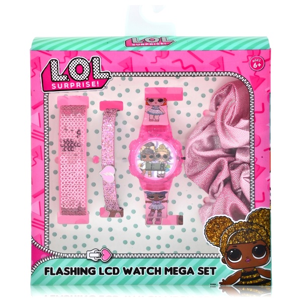 L.O.L. Surprise! Unisex Child Interactive Smart Watch with Silicone Strap  40mm, Lt Blue, LOL4714WMC - Walmart.com