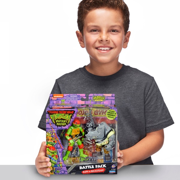 Teenage Mutant Ninja Turtles Mutant Mayhem Figuren Raphael vs ...