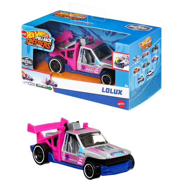 Hot Wheels PullBack Speeders Diecast Vehicle Assortment Smyths Toys UK