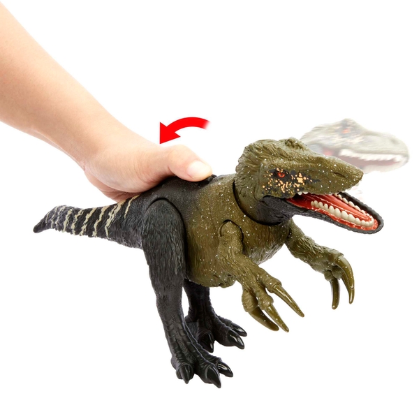 Jurassic World Wild Roar Orkoraptor Dinosaur Toy Figure with Sound ...