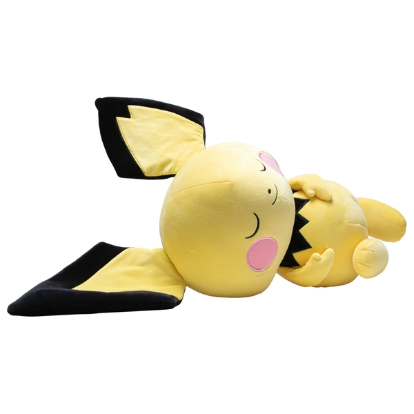 Pokémon 45cm Sleeping Pichu Plush | Smyths Toys UK