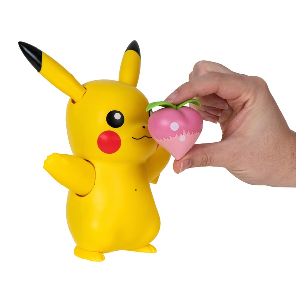 Pokémon Train and Play Deluxe Pikachu Toy Smyths Toys UK