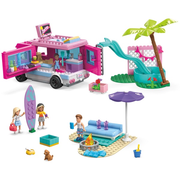 Mega Barbie Dream Camper Adventure Building Playset Smyths Toys UK