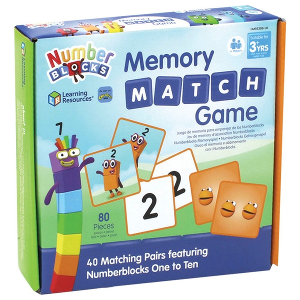 Numberblocks Memory Match Game Smyths Toys Ireland
