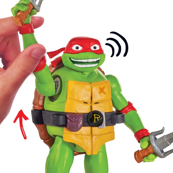 Teenage Mutant Ninja Turtles Mutant Mayhem Ninja Shouts Figure Raphael Smyths Toys Uk