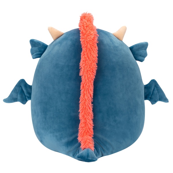 Original Squishmallows 50cm Carin the Blue and Orange Dragon | Smyths ...