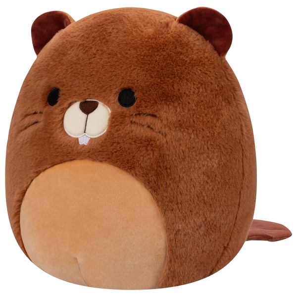 Squishmallow Fuzz a Mallows 30cm Chip the Beaver Smyths Toys UK