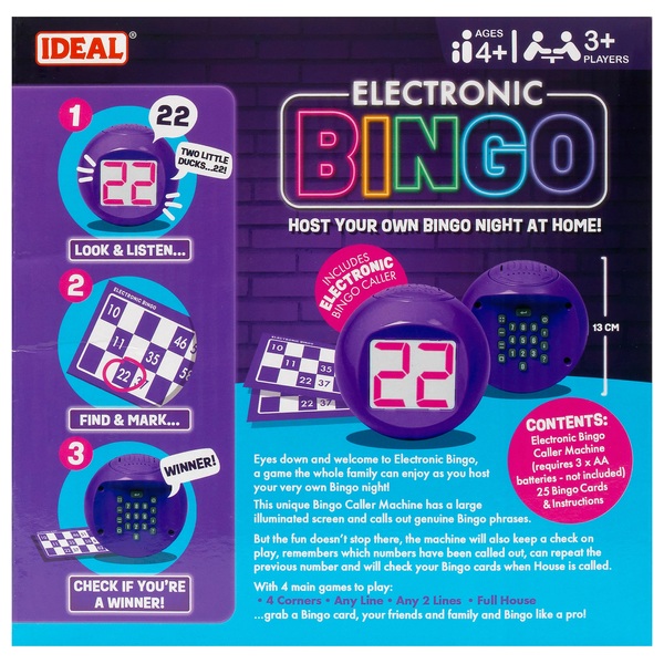 electronic bingo