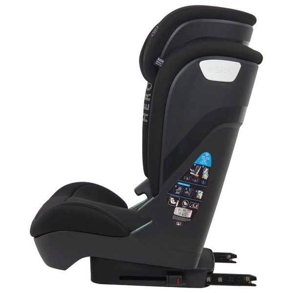 Osann Siège réhausseur Junior Isofix Black avec fixation à