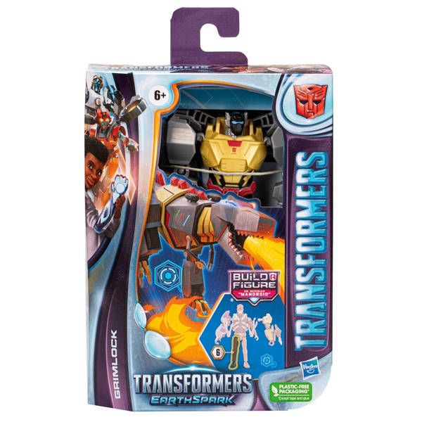 Transformers EarthSpark Deluxe Grimlock Action Figure | Smyths Toys Ireland