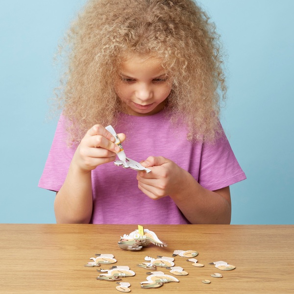 EUGY Raptor 3D Cardboard Model Kit Smyths Toys Ireland