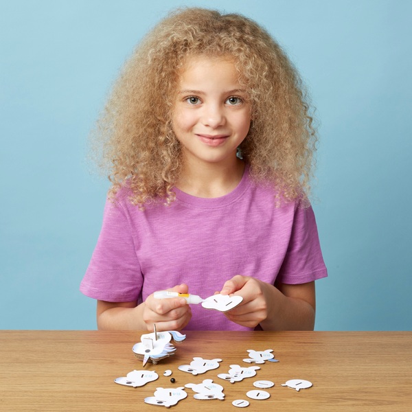 EUGY Unicorn 3D Cardboard Model Kit Smyths Toys UK