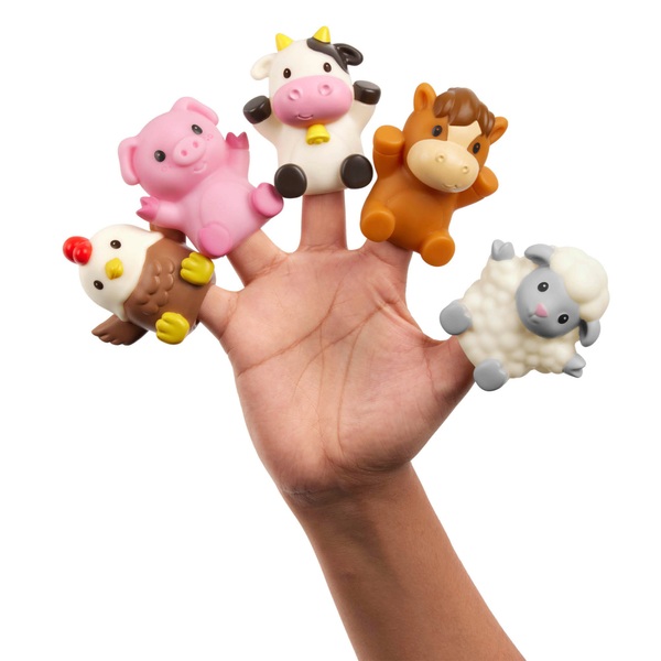 Farm Friends Finger Puppets & ColourChanging Bath Toy Book Smyths