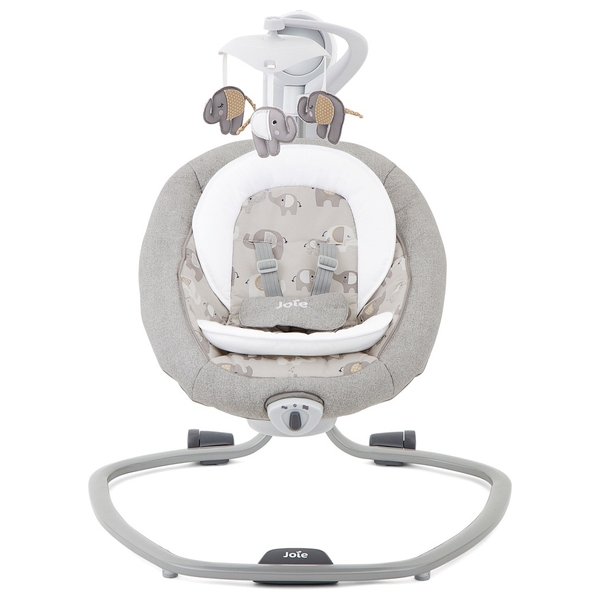 Joie Serina Swivel Baby Swing Elephant Duo | Smyths Toys UK