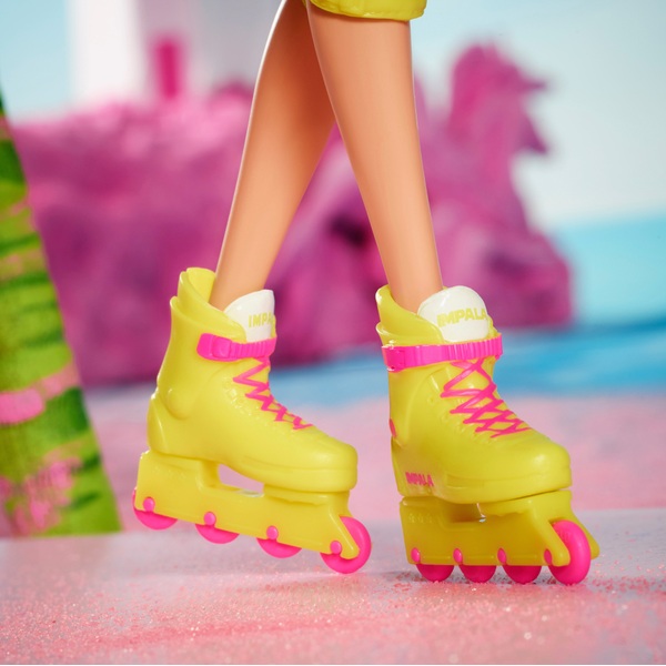 Barbie The Movie Neon Roller Skating Doll | Smyths Toys UK