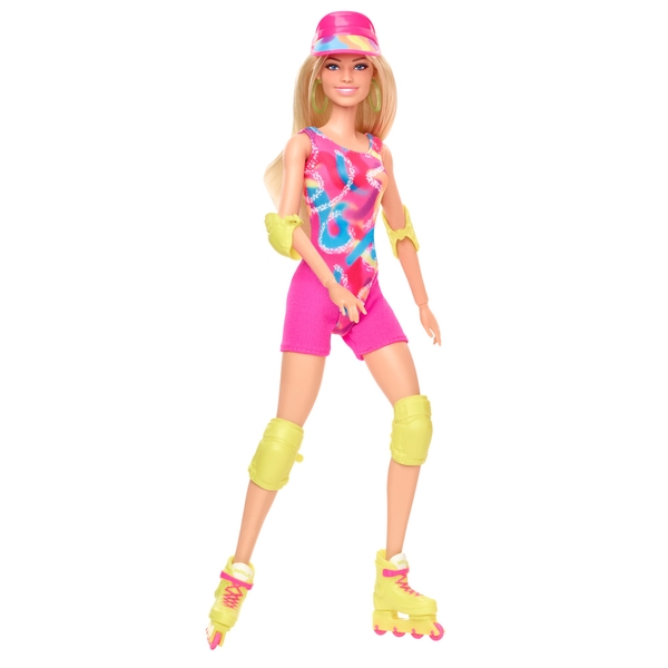 Barbie The Movie Neon Roller Skating Doll Smyths Toys UK