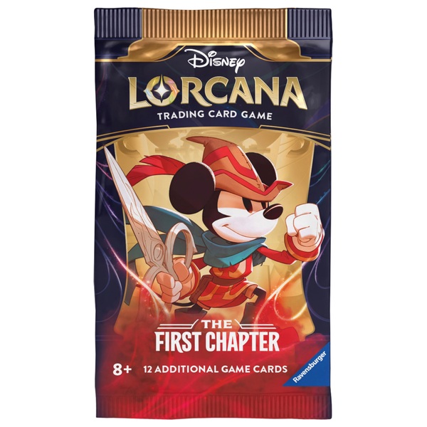 Ravensburger Disney Lorcana Trading Card Game - Booster Pack | Smyths ...