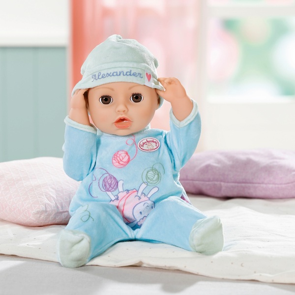 Baby Annabell 43cm Interactive Alexander Doll | Smyths Toys UK