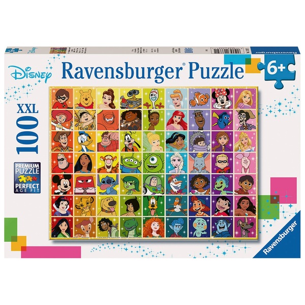 Ravensburger Disney Pixar Colour Palette XXL 100 Piece Jigsaw