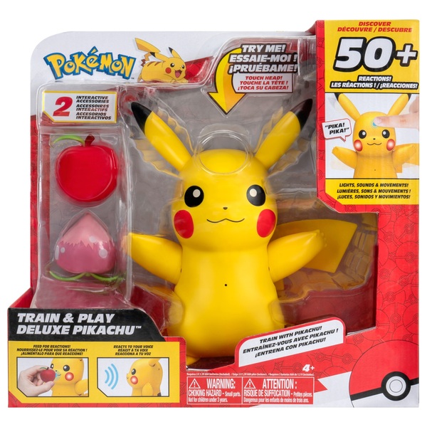 Pokémon - Figurine Interactive Pikachu et Accessoires
