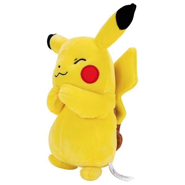 Pokémon Plüsch Pikachu Mit Oran Berry – 20 Cm (8 Zoll), Super Weich, Offizielles Lizenzprodukt Von Jazwares