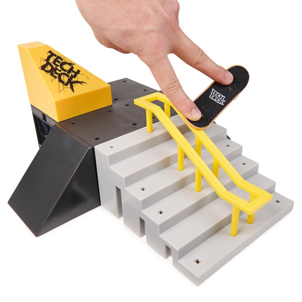Tech Deck Finger Skate Starter Set - Planche Miniature Modulable, Jeu De Doigt Pour Enfants 6+