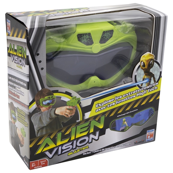 Alien Vision - Lunettes 3D et Blaster
