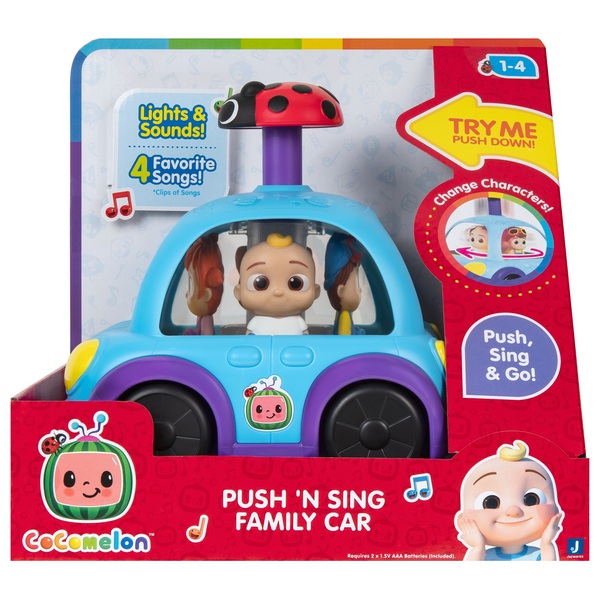 Push ‘N Sing Family Car Interactive Musical LightUp Car