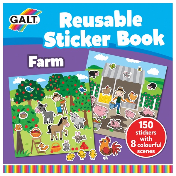 Blank sticker album: The Perfect Blank Sticker Book For Kids. Over 100  Empty Pages For Your Dinosaur Sticker Collection!