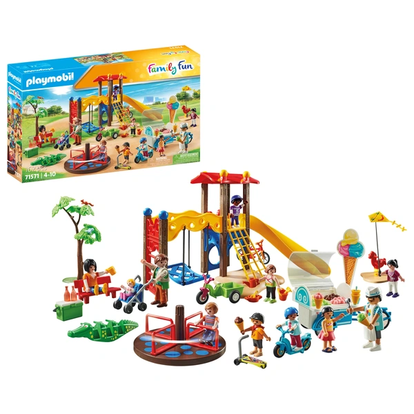 PLAYMOBIL Családi szórakozás 71571 Nagy játszótér – 2. kép
