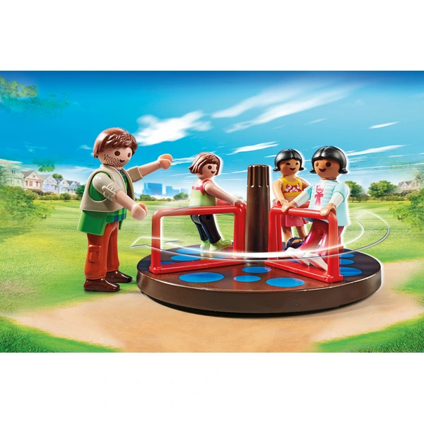 PLAYMOBIL Családi szórakozás 71571 Nagy játszótér – 4. kép