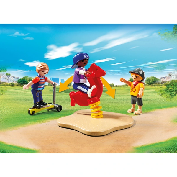 PLAYMOBIL Családi szórakozás 71571 Nagy játszótér – 5. kép