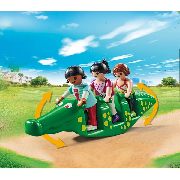 PLAYMOBIL Családi szórakozás 71571 Nagy játszótér – 6. kép