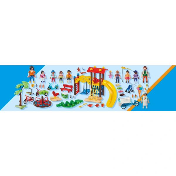 PLAYMOBIL Családi szórakozás 71571 Nagy játszótér – 7. kép