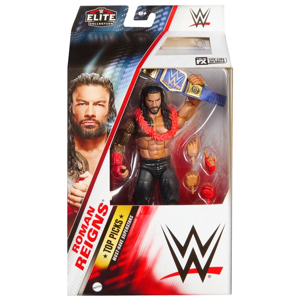 Wwe Elite Top Picks Roman Reigns Action Figure 