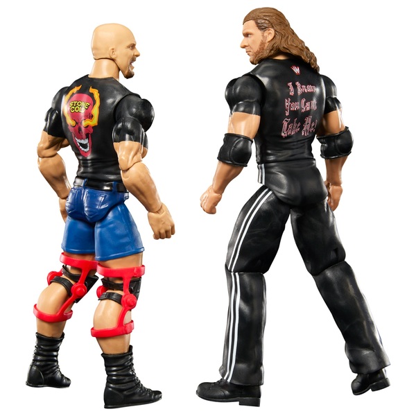 WWE Championship Showdown Steve Austin vs Triple H Action Figure 2 Pack ...