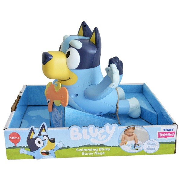 TOMY Toomies Swimming Bluey Bath Toy | Smyths Toys UK