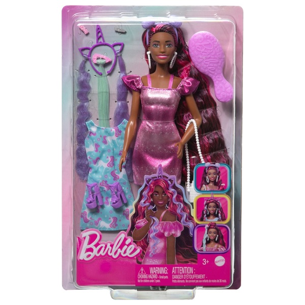 Poupée à Coiffer Barbie Ultra Chevelure Mauve
