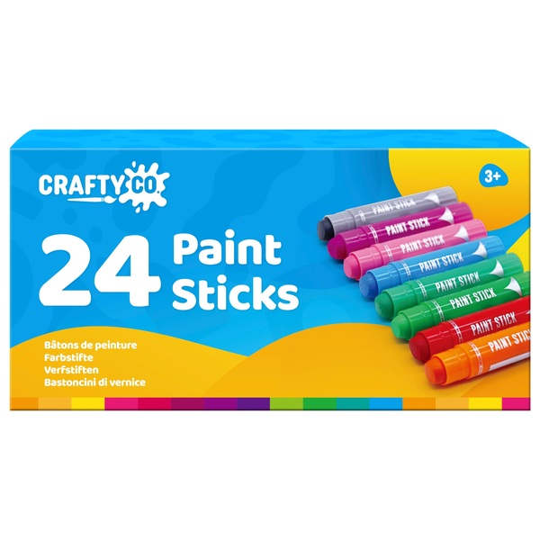 Crafty Co. Paint Sticks 24 Pack Smyths Toys UK