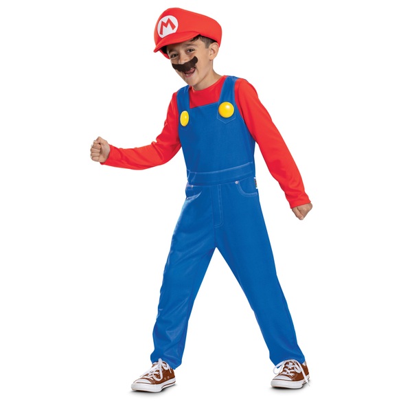 Super Mario Jumpsuit Costume Set | Smyths Toys UK