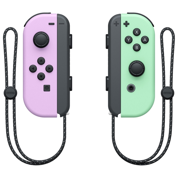 Nintendo Switch - Paire de Manettes Joy-Con Violet Pastel/Vert Pastel