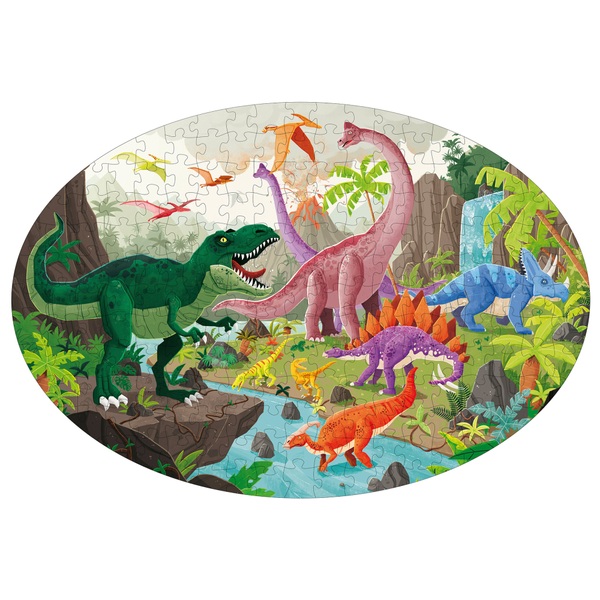 Travel, Learn and Explore Dinosaurs Jigsaw Puzzle  Book Set Smyths Toys  Ireland